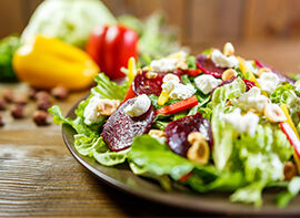 Rote Bete Salat mit Feta