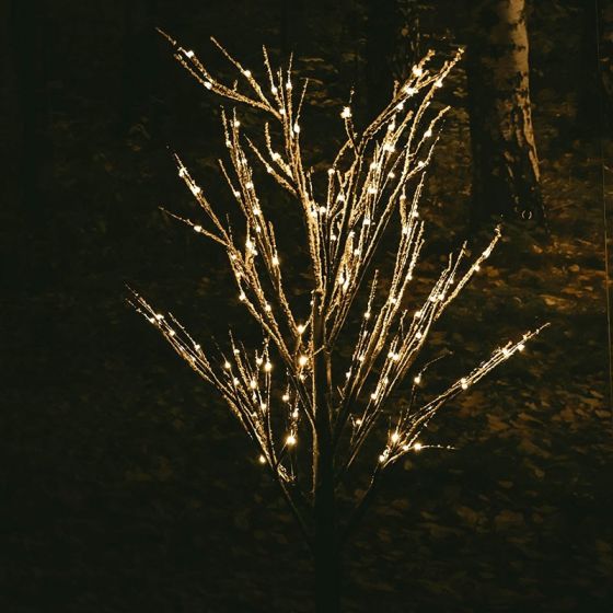 Kaufen Sie Outdoor Weihnachtsbeleuchtung Baum mit Schnee, 160 cm