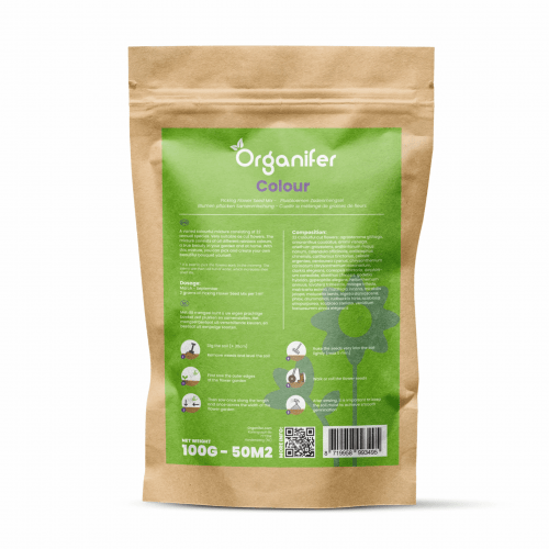 Organifer - Schnittblumenmischung - Colour - 32 Arten von Schnittblumen (100 g für 50 m2)