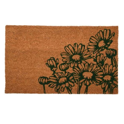 Esschert Design | Fußmatte Blumen | Kokos | 75x25 cm