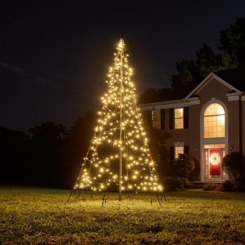 Fairybell Weihnachtsbaum | 300 cm | 360 LED | Warmweiß | inkl. Mast