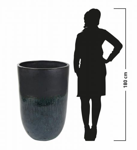 Vase Pure Metal Ocean | in 2 Größen-65 x 98 cm