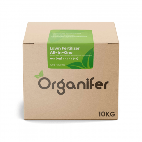 Organifer - Rasendünger All-In-One (10 kg - für 200 m2)