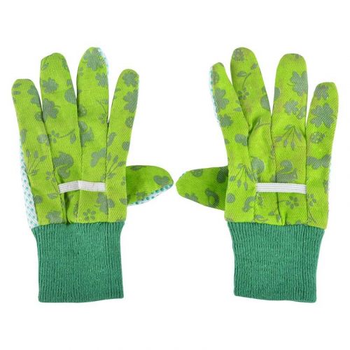Esschert Design | Kinderhandschuhe | Polyester | Grün | 20x11 cm