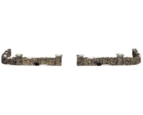 LEMAX Colonial Stone Wall | Set Of 10