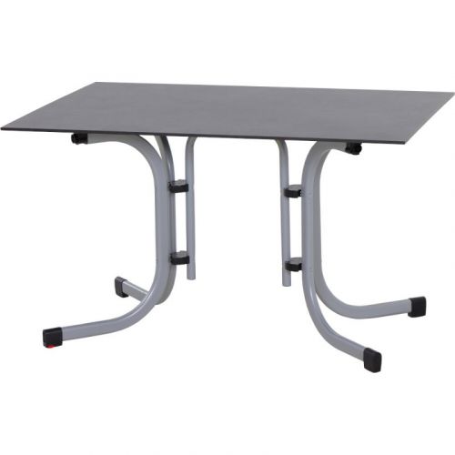Sola Klapptisch 120x80 cm, silber