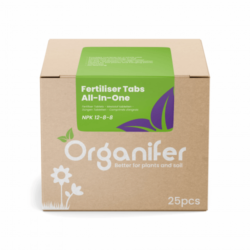 Organifer - Düngetabletten All-In-One (25 Tabletten - für 1 Jahr Pflanzennahrung)