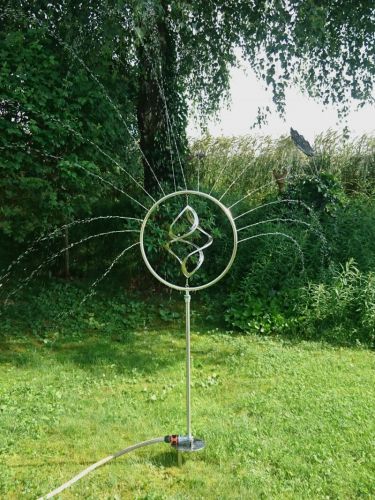 Medium Mirror | Windspiel Aqua Dancer | Edelstahl | 130x44 cm