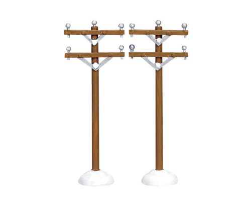 LEMAX Telephone Poles | Set Of 2