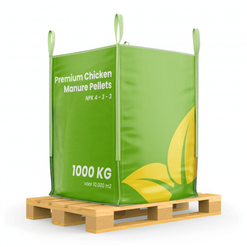 Organifer - Hühnermist Pellets (Big Bag = 1000 kg - für 10.000 m2)
