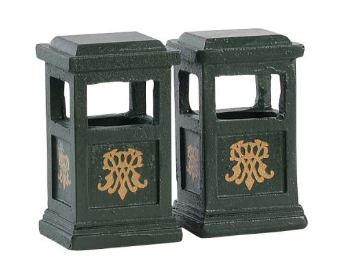 LEMAX Green Trash Can | Set Of 2