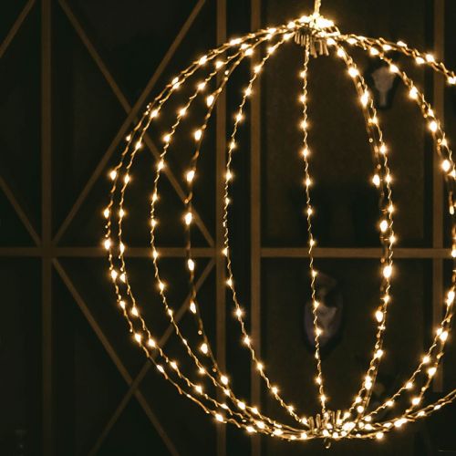 Outdoor Weihnachtsbeleuchtung Ball | 216 LEDs | Extra warmweiß
