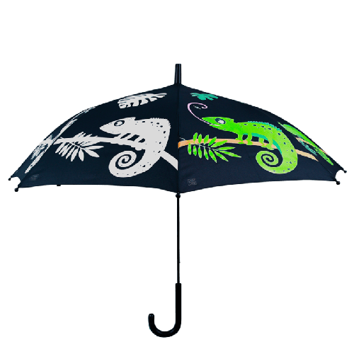 Esschert Design | Kinderregenschirm | Chamäleon | Farbwechsel | Ø87 cm