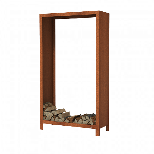 Forno Holzlagerung quadratisch | 180x40x100 cm