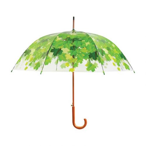 Esschert Design | Regenschirm Transparent | Baumkrone Grün | Ø95 cm