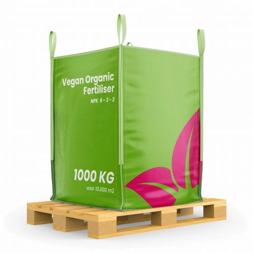 Organifer - Veganer pflanzlicher Dünger (Big Bag 1000 kg – für 10.000 m2)