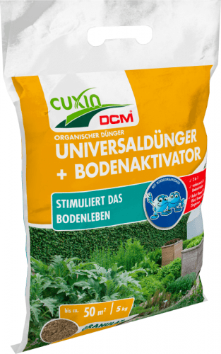 CUXIN DCM | Universaldünger + Bodenaktivator | 5 kg für 50m²
