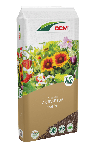 CUXIN DCM | Garten Aktiv-Erde Torffrei | 40 L