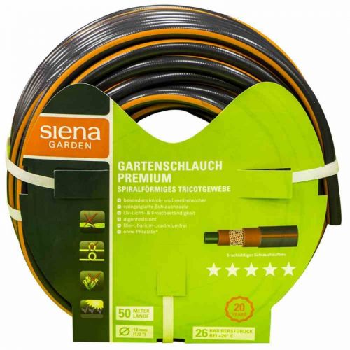 Siena garden Gartenschl. 13mm(1/2") Premium, 50m-Rolle
