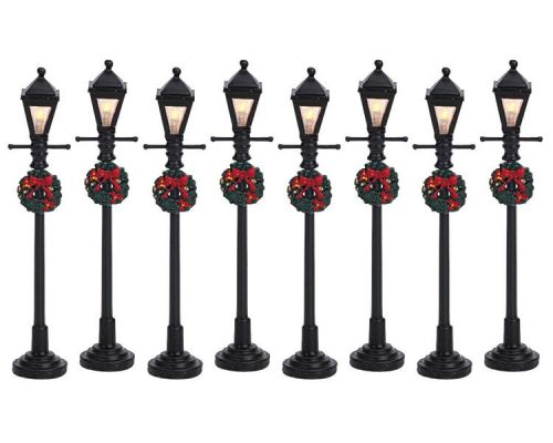 LEMAX Gas Lantern Street Lamp | Set Of 8