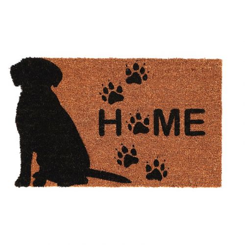 Esschert Design | Fußmatte Hund und Home | Kokos | 75x45 cm