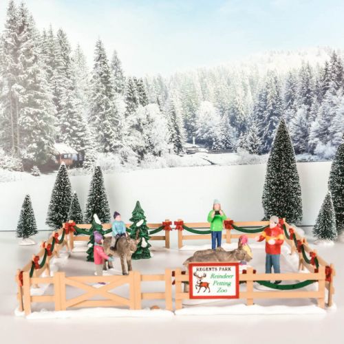 LEMAX Reindeer Petting Zoo