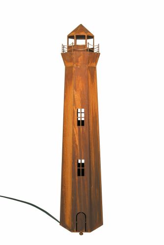 Badeko | Leuchtturm | Cortenstahl | 130 cm