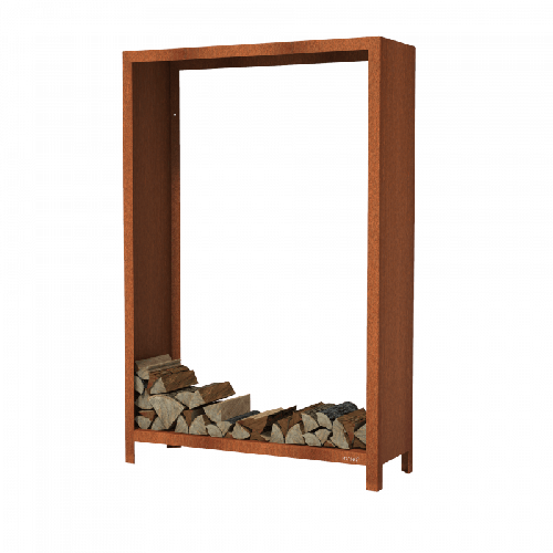 Forno Holzlagerung quadratisch | 180x40x120 cm