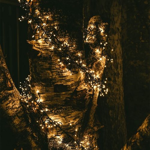 Treecluster Weihnachtsbaumbeleuchtung | 960 LEDs | Extra warmweiß