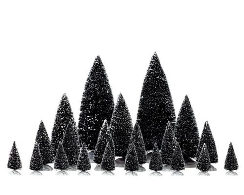 LEMAX Assorted Pine Trees | Set Of 21