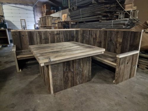 Lounge-Set | Unterwasserholz | 250x250x105 cm
