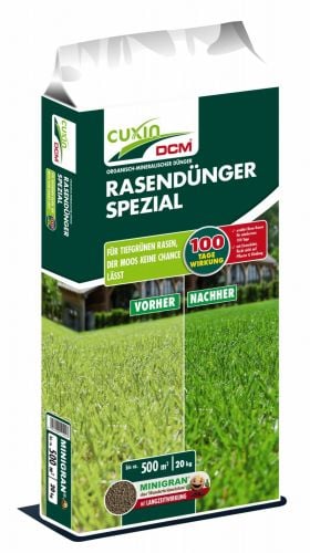 CUXIN DCM | Rasendünger Spezial | 20 kg für 500m²