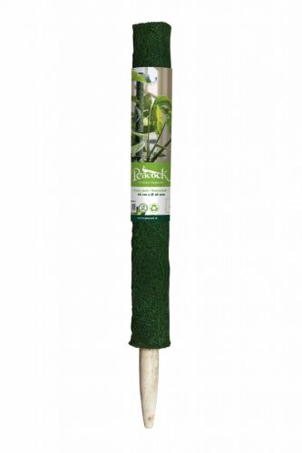 Kokosstab Grün | 4 x 60 cm | Peacock