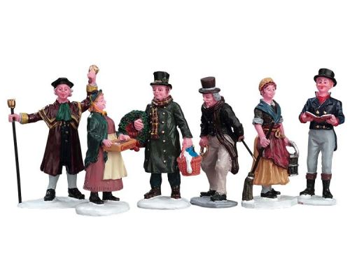 LEMAX Village People Figurines | Set Of 6