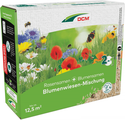 CUXIN DCM | Rasensamen Blumensamen Blumenwiesen-Mischung | 265 g für 12,5m²