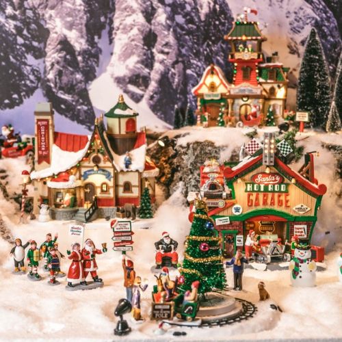 LEMAX Set Santa’s Village Groß | 12-teilig