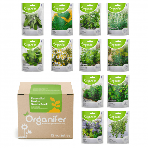 Organifer - Kräutersamenpaket - 12 essenzielle Arten