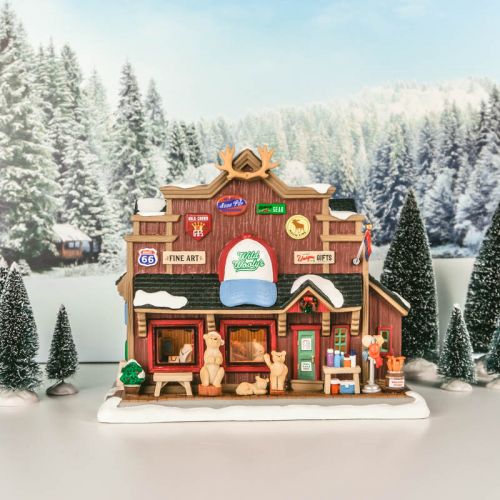 LEMAX Wild Wooly's Gift Shop