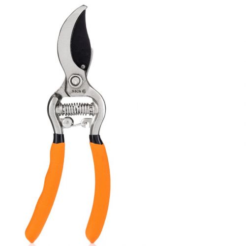 SKS 6 Tradition Gartenschere Orange Rosenschere Bypass 17cm