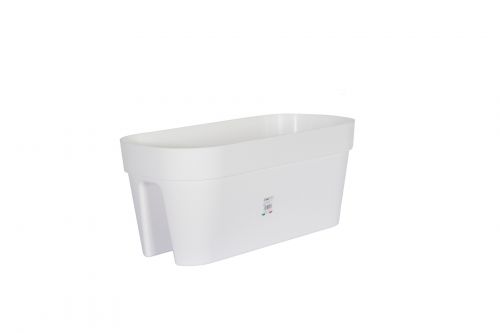 Blumentopf Pback Box | Weiß | 58x27x24,5 cm