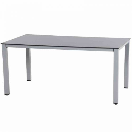 Sola Dining Tisch 160x90 cm, silber