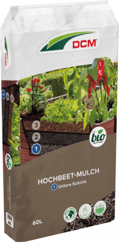 CUXIN DCM | Hochbeet-mulch Untere Schicht | 60 L