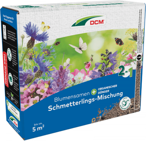 CUXIN DCM | Blumensamen Schmetterlings-Mischung | 265 g für 5m²