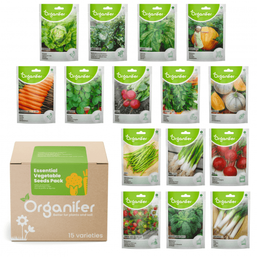 Organifer - Gemüsesamenpaket - 15 essenzielle Sorten