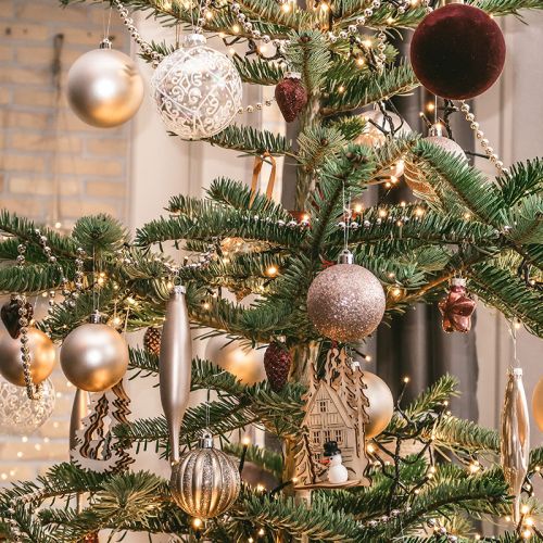 Treecluster Weihnachtsbaumbeleuchtung | 768 LEDs | Extra warmweiß