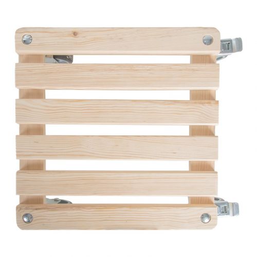 Esschert Design | Pflanzenroller Quadratisch | Holz | 38x14 cm