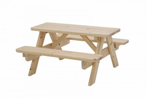 Kinder Picknick-Tisch Mini | 91x90x47 cm