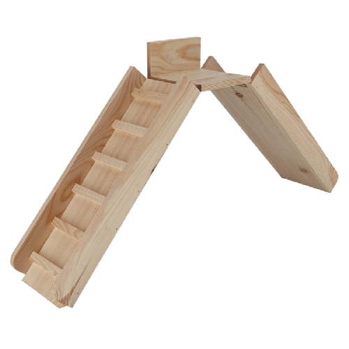 Esschert Design | Igeltreppe | Holz | 95x15x7 cm