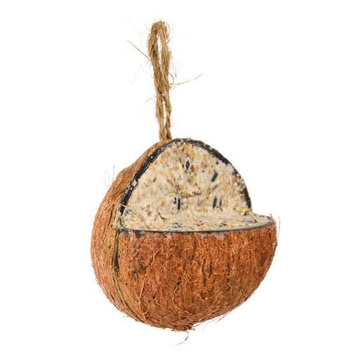 Esschert Design | Gefüllte Kokosnuss zum Aufhängen | 350 g