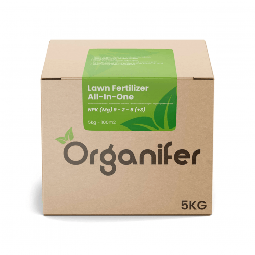 Organifer - Rasendünger All-In-One (5Kg - für 100m2)